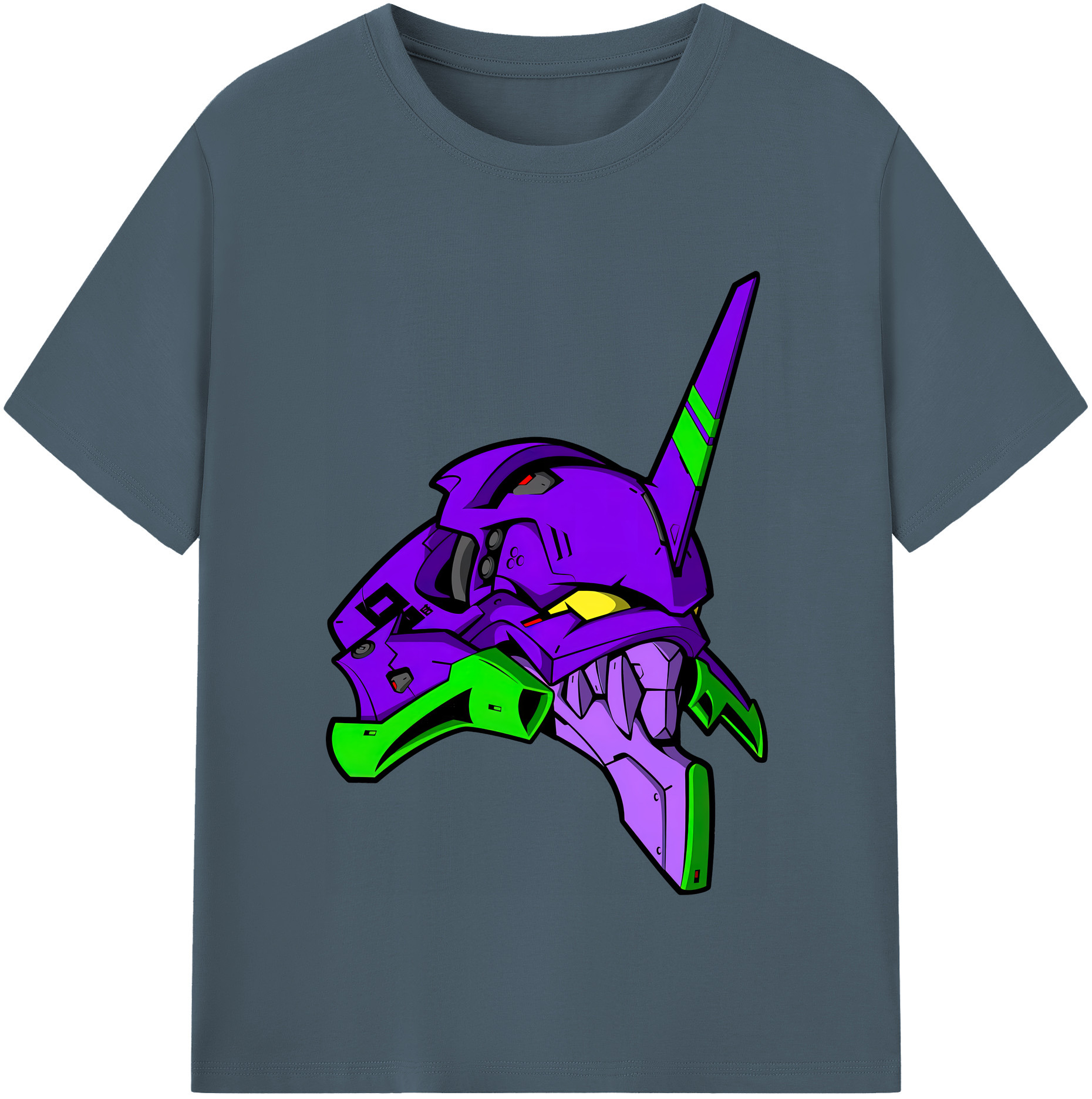 （画像用） EVA 新世紀エヴァンゲリオン 綿100％半袖Tシャツ（フロントプリント）